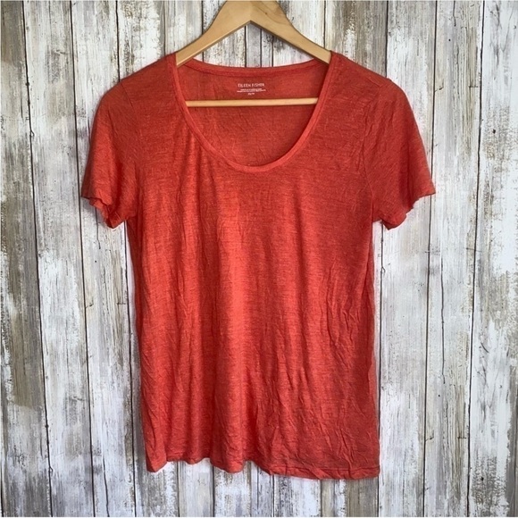 Eileen Fisher Jersey Tee - Picture 1 of 4